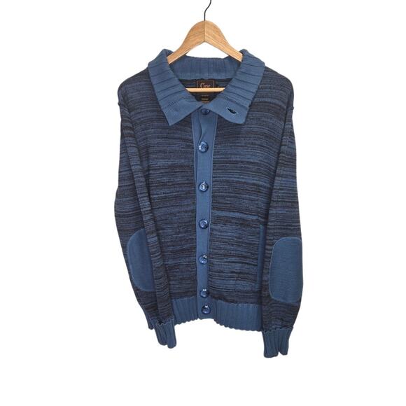 Cigar Couture Button Down Grandpa sweater Cardigan Size Large - Picture 2 of 4